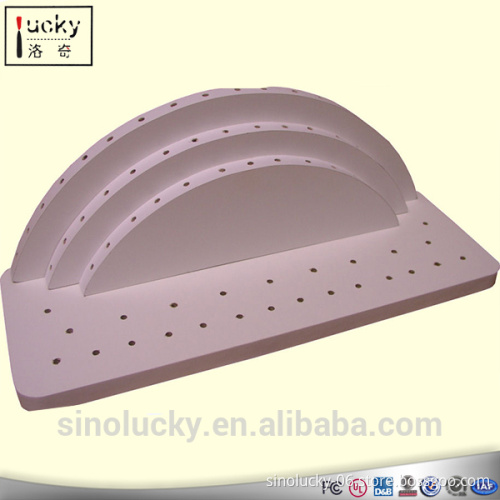 White acrylic lollipop display stand